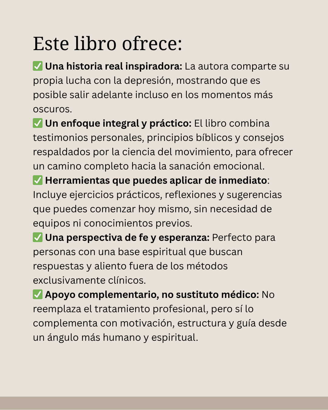 Tu Jornada Fuera de la Depresión