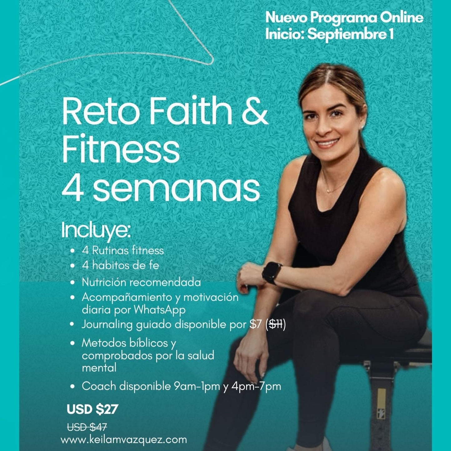 flyer para El reto